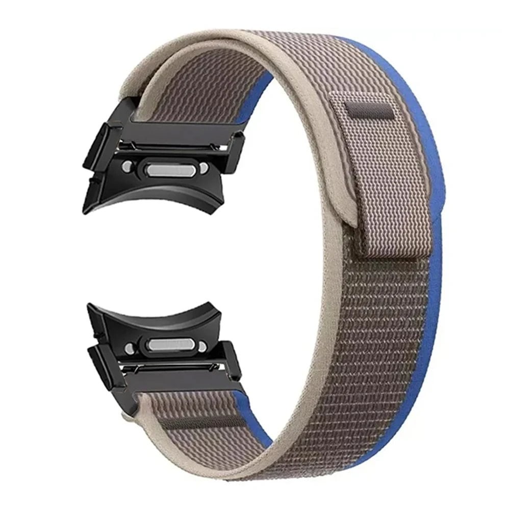 Nylon Band for Samsung Galaxy Watch 5 Pro 45mm, Quick Fit Strap with No Gap, Compatible with Samsung Watch 4/5/6 43/47/40/44mm, Wristband Size: Parallel Import