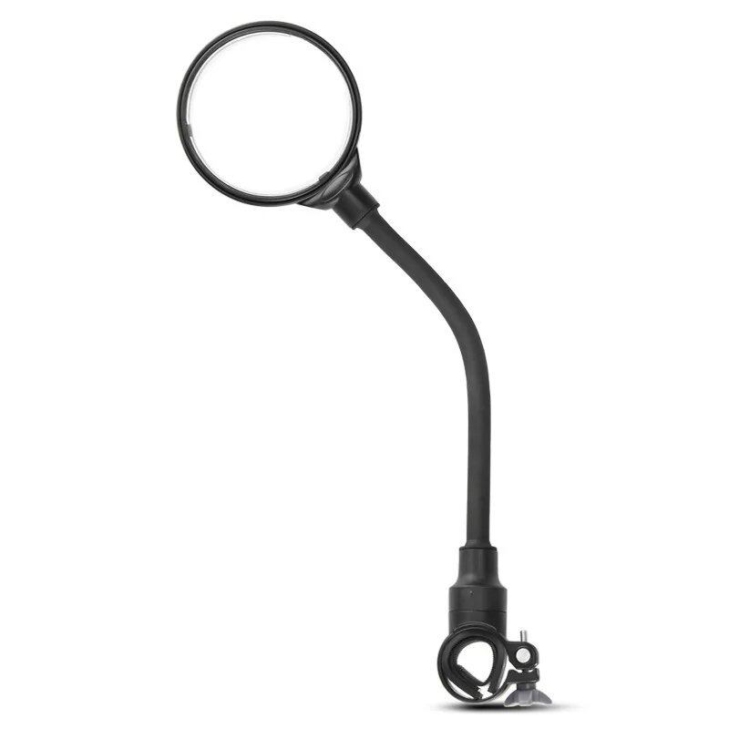 Set of 2 Bicycle Rearview Mirrors, 360° Rotating Convex Mirrors, Rotating Side Mirrors for Mountain Bikes, Safety Mirrors, Bicycle Accessories, Color: ; Ships from: Parallel Import