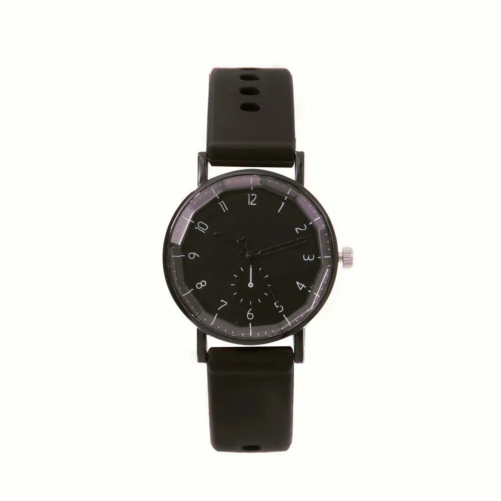 Pink digital simple ladies' dress watch, designer fashion watch, 2023 new arrival, casual silicone strap, quartz movement, ladies' watch, gift clock; Ships from: Parallel import
