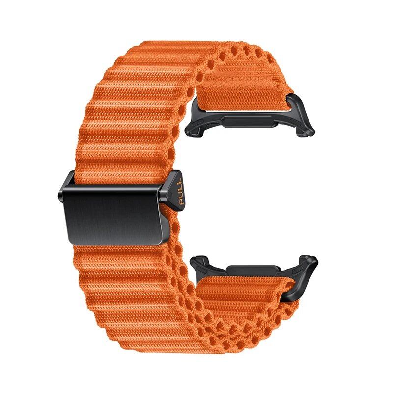 Nylon Strap for Samsung Galaxy Watch Ultra 47mm, Trail Band, Wristband for Off-Road Sports, Replacement Watch Band, Band Color: Galaxy Ultra 47mm Band Width, Parallel Import