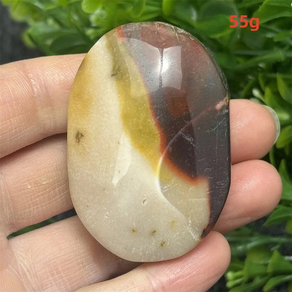 Natural Power Stone, Egg Yolk Stone, Hand Pray, Feng Shui Energy, Home Decor, Gift, Magic, Meditation, Spiritual, Prayer, Chakra Healing, Color: Parallel Import