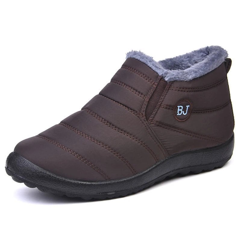 Men's Winter Boots with Platform, Waterproof, and Comfortable Ankle Boots for Couples and Women, Suitable for Snow and Cold Weather. Parallel Import.