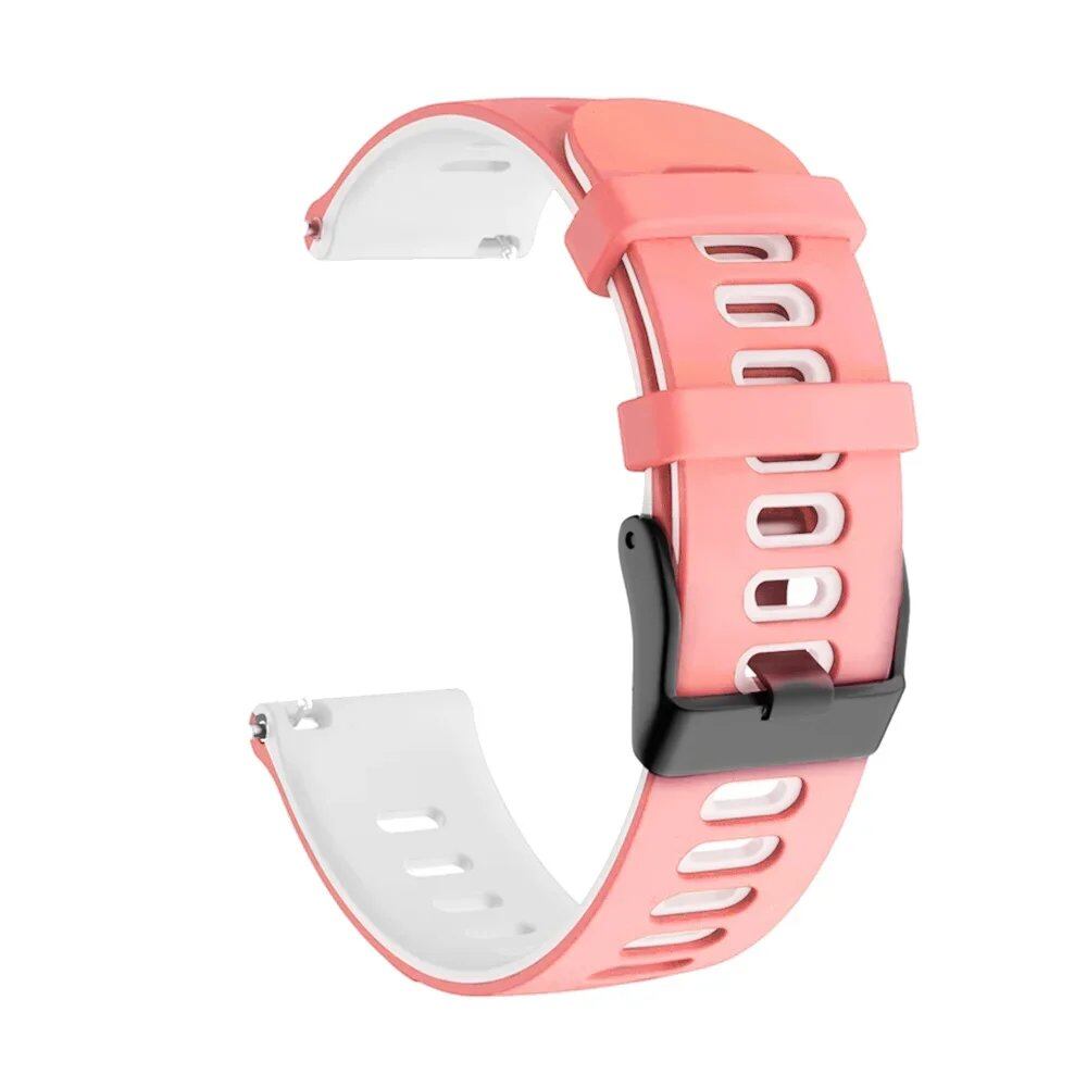 RealMe Watch 2 / 3 Pro / S / S Pro Sport Silicone Wristband - 20mm / 22mm Replacement Soft Watch Strap, Band Color: mm, Parallel Import