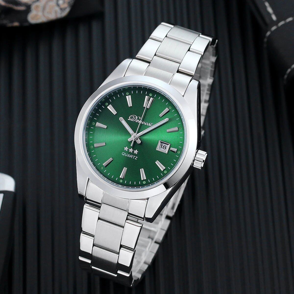 Denboshi Simple Casual Men's Waterproof Luminous Quartz Wristwatch (Parallel Import)