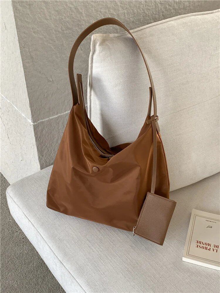 レディース レジャー通勤バッグ 韓国ファッション ショルダーバッグ 大容量 ナイロン バッグ 並行輸入品