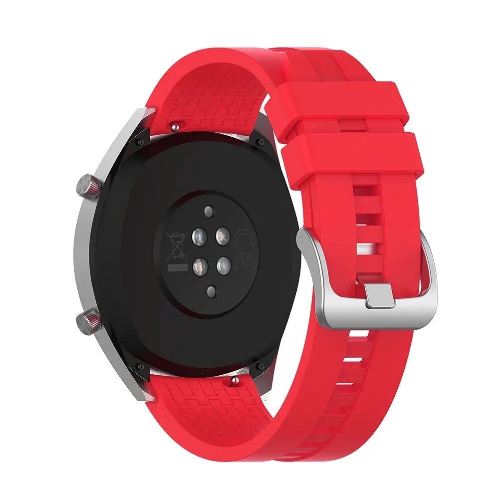 Huawei Watch GT 2/2e/3 Pro 用 22mm シリコン スマートウォッチ ストラップ - Samsung Galaxy Watch 3/45mm/46mm/S3 対応 バンド バンドカラー:;バンド幅:22mm ウォッチバンド 並行輸入品