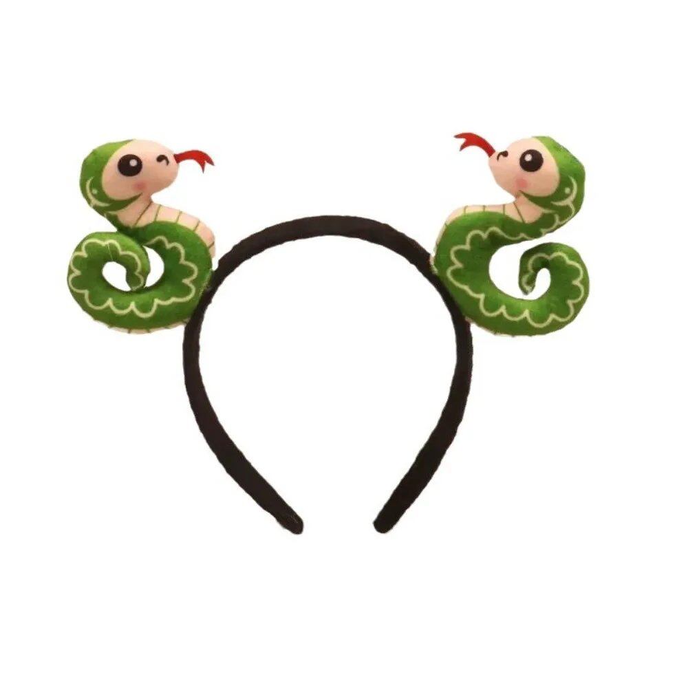 Cute Snake Headband, Funny Zodiac Snake Hairpin for Photography, Performance Accessory, Color: AGU56, Parallel Import