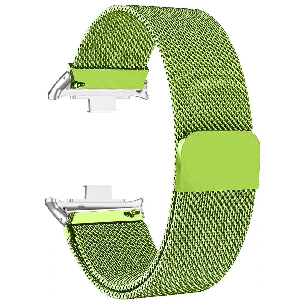 ミラネーゼループバンド for Redmi Watch 5/4 スマートウォッチ用ブレスレット Mi Band 8 Pro/9 Pro対応 交換用メタルストラップ アクセサリー バンドカラー: 並行輸入品