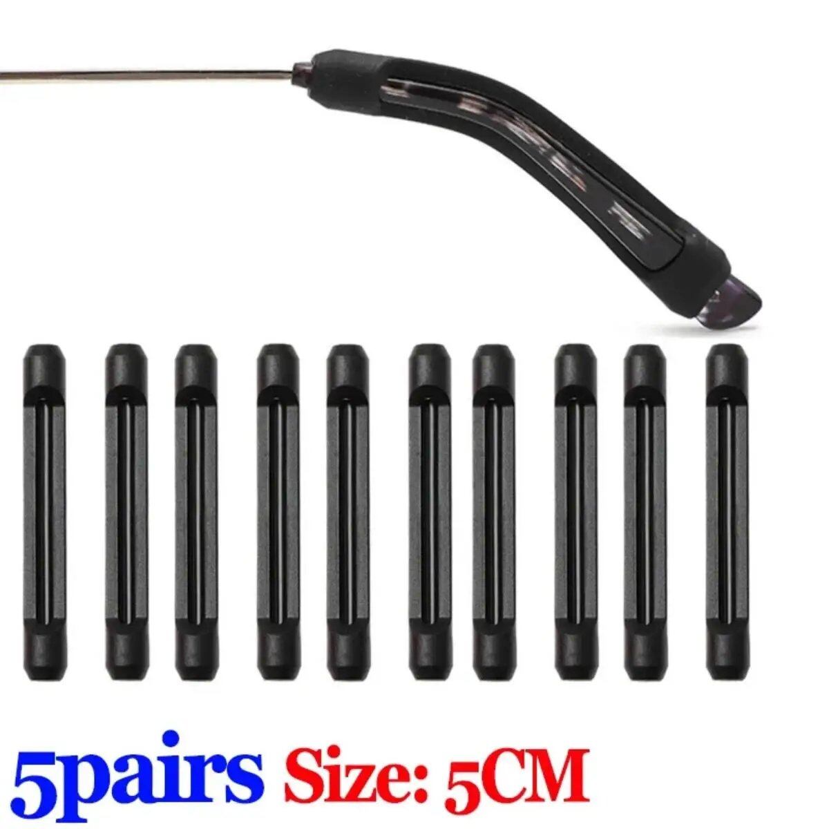 10/20-Piece Set of Anti-Slip Silicone Eyeglass Sleeves, Frame Legs, Drag, Ear Hooks, Brackets, Drop Prevention, Convenient Eyeglass Accessories, Parallel Import
