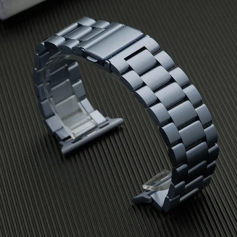 Stainless Steel Strap for Apple Watch 45mm, 44mm, Ultra 2, 49mm, 42mm, 40mm, 41mm, and 46mm, Metal Band, Series 10, 9, 8, 7, 6, 5, 4, 3, SE, Band Color: mm, Parallel Import