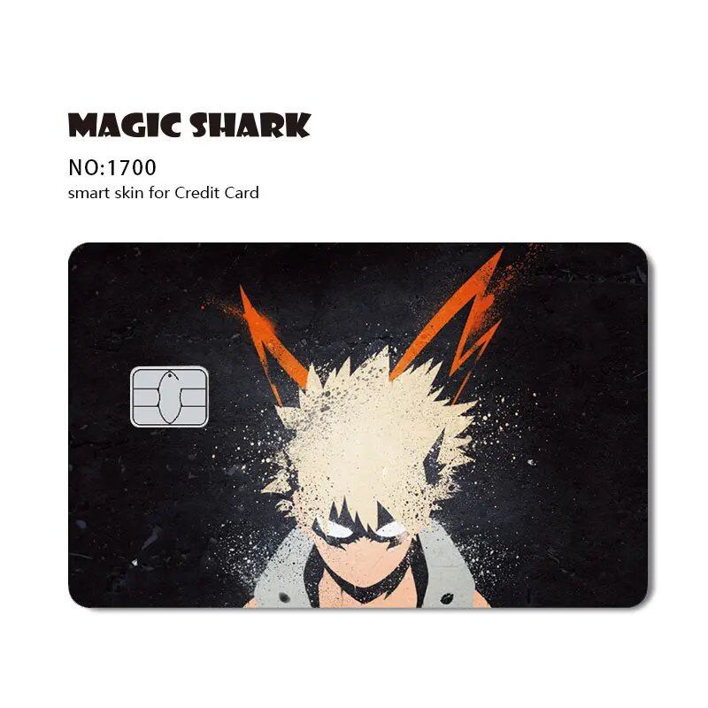 100% 新作 コンクマネーボウ アニメ 節約or浪費 ミーム クレジットカードフィルム デビットカードステッカー スキン 並行輸入品