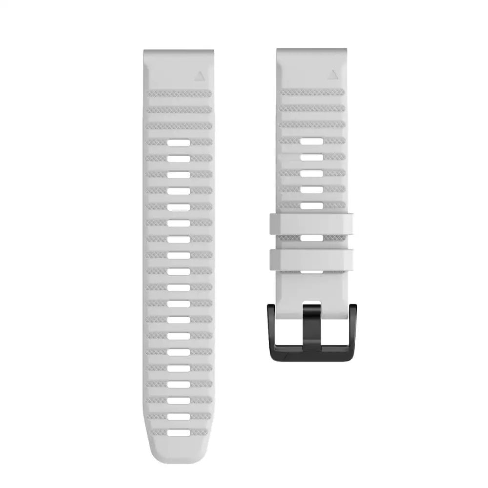 ANBEST 26mm/22mm Soft Silicone Strap for Garmin Fenix 6X/6X Pro/5/3, Compatible with Fenix 6/6 Pro/5X/5 Plus, Band Color: Pro, Parallel Import