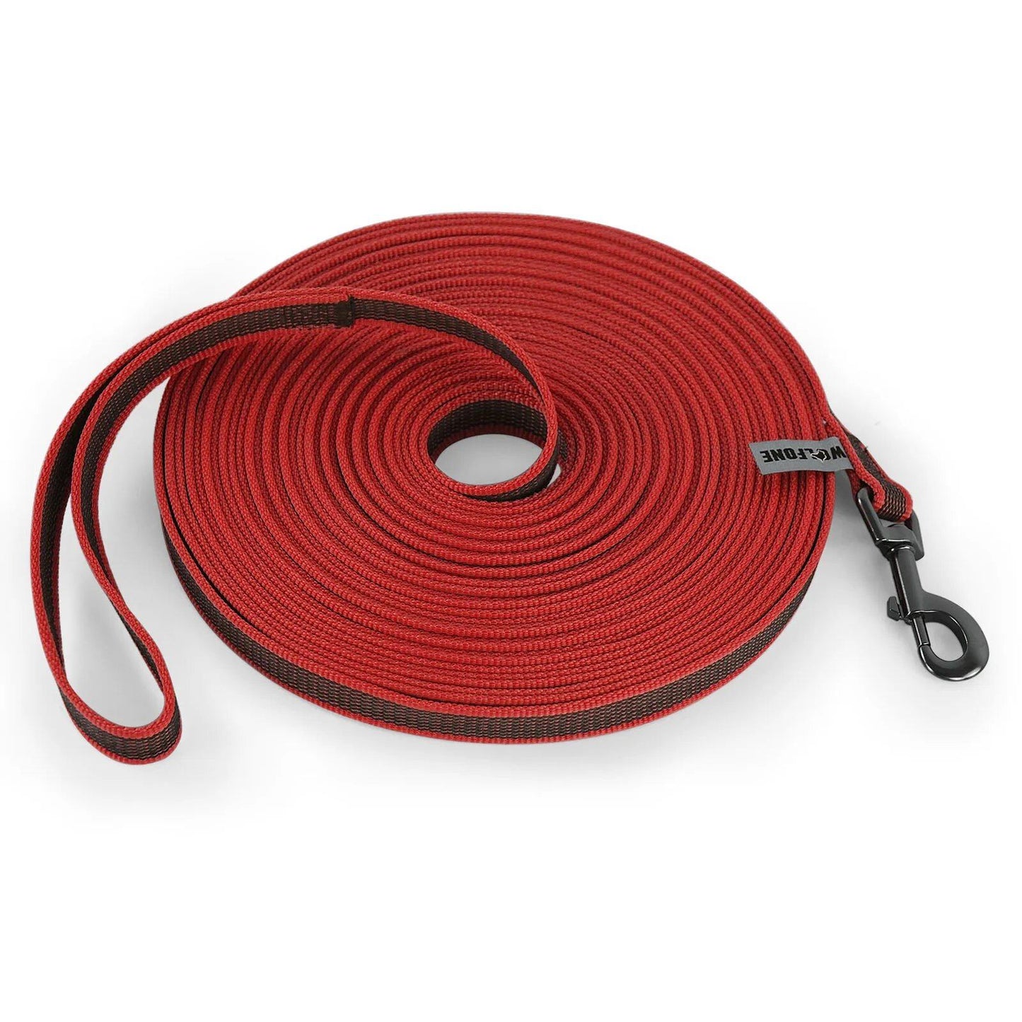 Long Dog Leash for Small to Large Dogs, 1.5M/3M/5M/15M, Latex Silk, Easy and Convenient Training, Dual Color, 10 Meter Sizes: Parallel Import