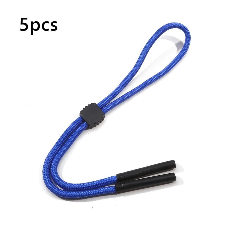 1/5 Piece Non-Slip Sunglasses Cord, Unisex, Outdoor Sports Glasses Strap, Polyester Elastic Neck Strap, Parallel Import