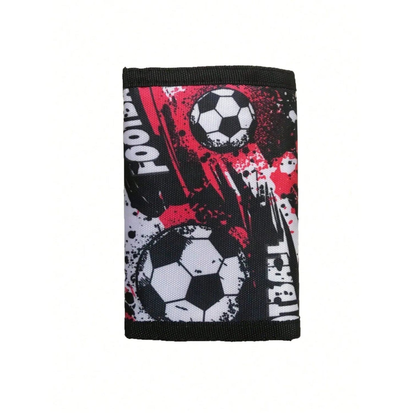サッカーフットボールプリント キッズ財布 男の子用スリム財布 三つ折り スポーツ トラベルコインケース付き カードホルダー 子供用ギフト カラー:マルチカラー 並行輸入品サッカーフットボールプリント キッズ財布 男の子用スリム財布 三つ折り スポーツ トラベルコインケース付き カードホルダー 子供用ギフト カラー:マルチカラー 並行輸入品