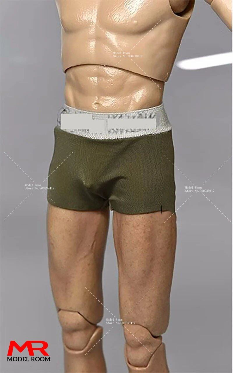 1/6 Scale Men's Underwear, Fashion Underwear, Costume Accessory, Model Fit for 12-Inch Male Soldier Action Figures and Body Dolls; Size: Underwear Only, Parallel Import