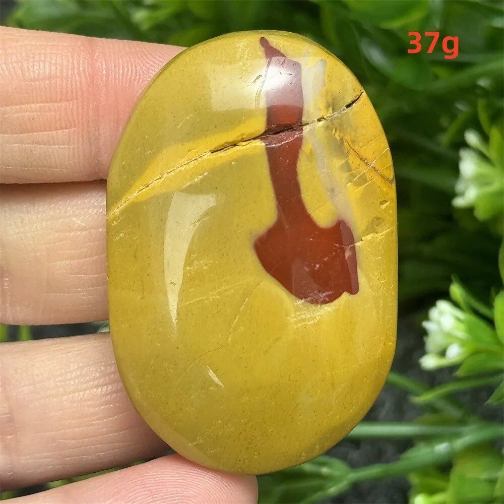 Natural Power Stone, Egg Yolk Stone, Hand Pray, Feng Shui Energy, Home Decor, Gift, Magic, Meditation, Spiritual, Prayer, Chakra Healing, Color: Parallel Import