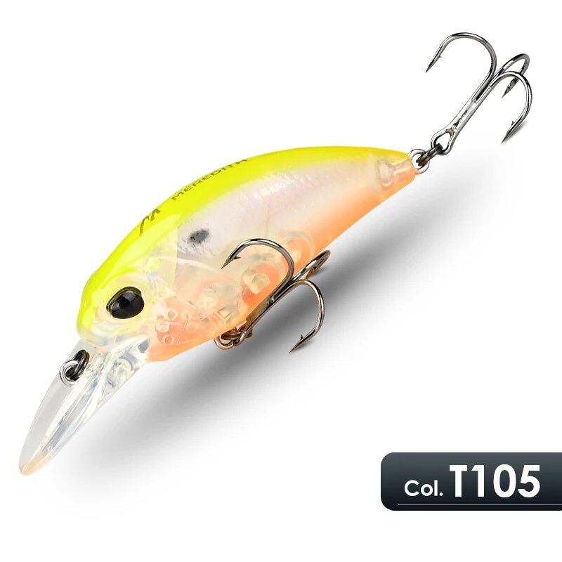 Meredith Jerk Crank M65 Floating 14g Hot Model Hard Bait Wobbler Crank, High-Quality, Professional Grade, Depth Range: 2.0-2.5m, Color: PZ01-65F - Parallel Import