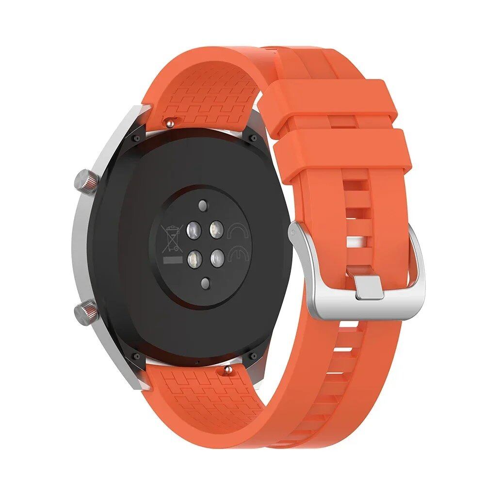 Huawei Watch GT 2/2e/3 Pro 用 22mm シリコン スマートウォッチ ストラップ - Samsung Galaxy Watch 3/45mm/46mm/S3 対応 バンド バンドカラー:;バンド幅:22mm ウォッチバンド 並行輸入品