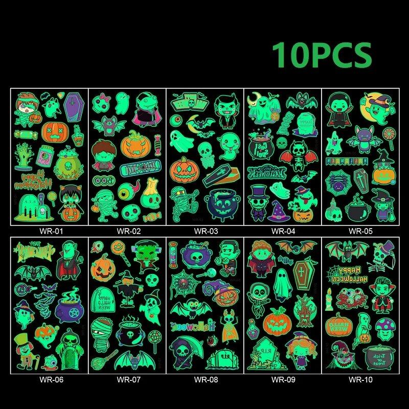10-Pack Waterproof Temporary Tattoo Stickers for Kids and Soccer Fans, Fake Tattoos for Adults and Kids, Arm Covers, Color: Parallel Import