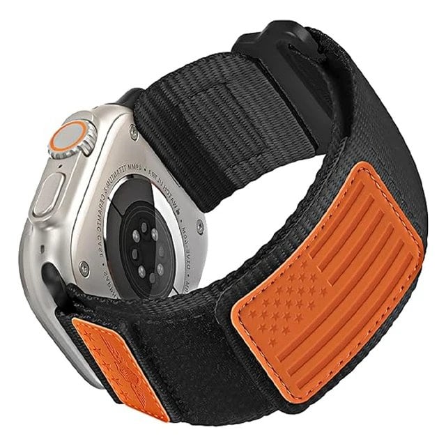 Apple Watch Ultra 2用ストラップ バンド 49mm 45mm 44mm 42mm 46mm対応 ナイロン アルパイン スポーツ ブレスレット iWatch シリーズ 10/9/8/7/6/5/4/SE対応 サイズ:42mm 44mm 45mm 46mm 49mm ;発送元: 並行輸入品