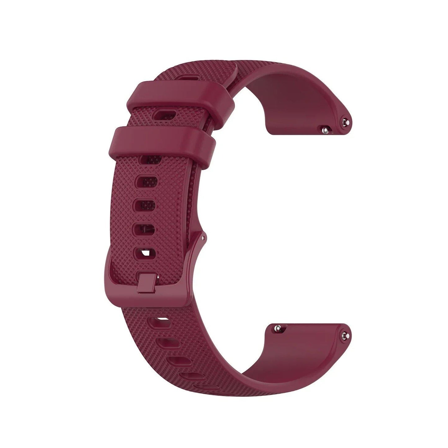 Garmin Vivoactive 5/3・Venu 2 SQ・Vivoactive 4/4S・Forerunner 645/245用 純正シリコンウォッチバンド ストラップ アクセサリー バンドカラー:mm 並行輸入品