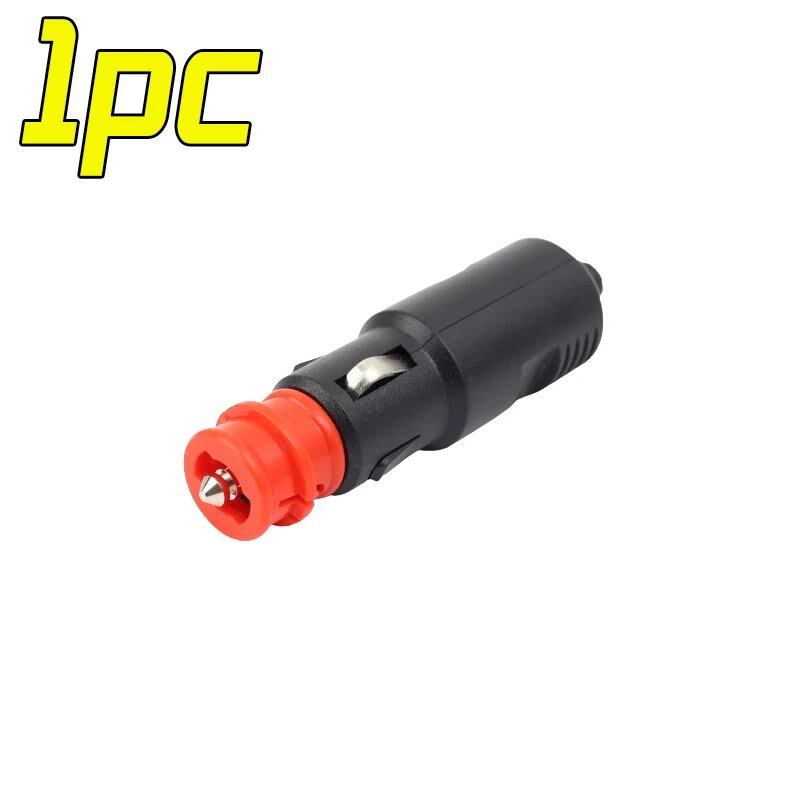 1-9 Pieces Universal 12V-24V Car Cigarette Lighter Plug Socket Power Plug Adapter Female Socket Accessories Parallel Import