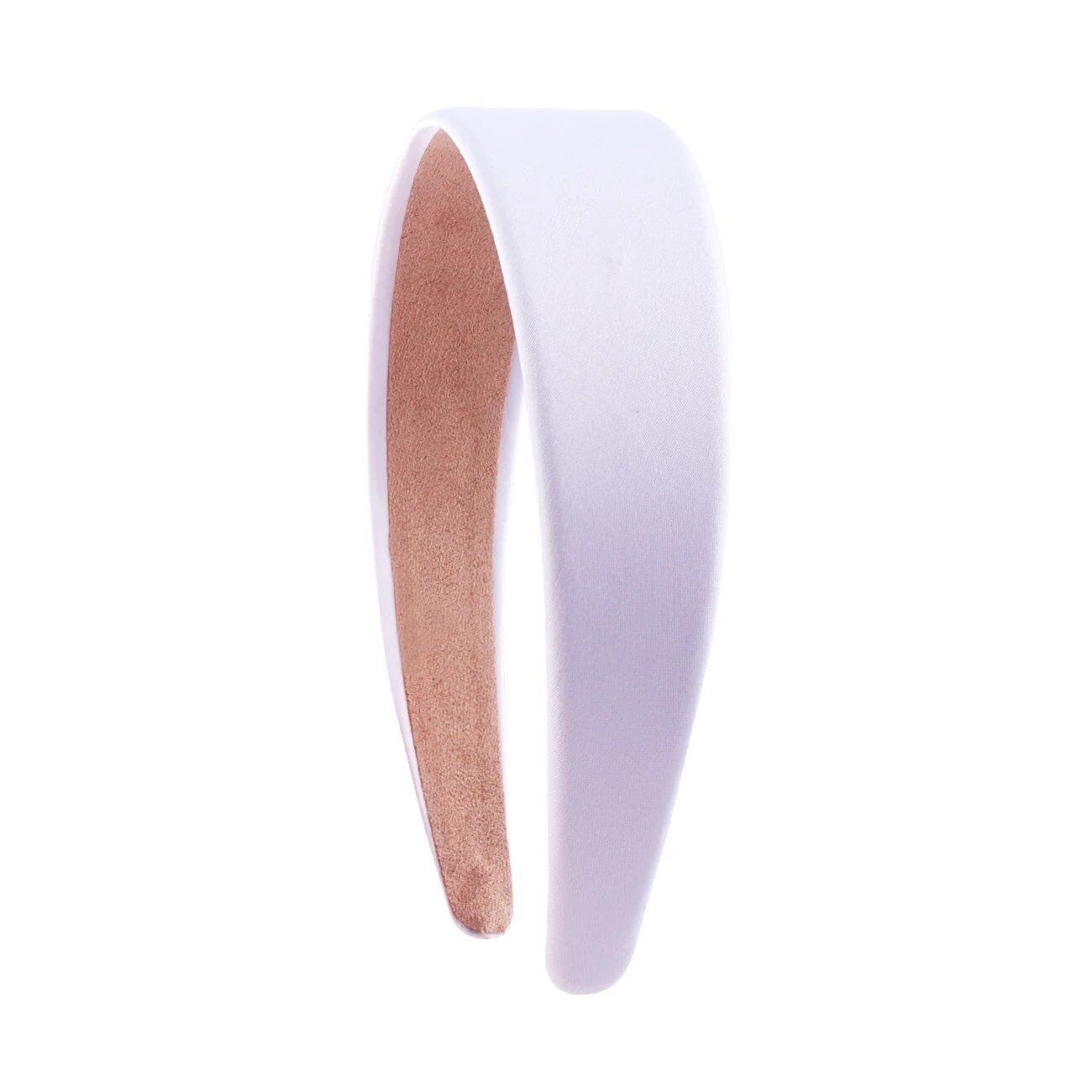 1.5-inch Satin Headband, Plain Headband, Non-Slip, Colorful DIY Wide Headband for Women and Girls, Hair Accessories, Parallel Import