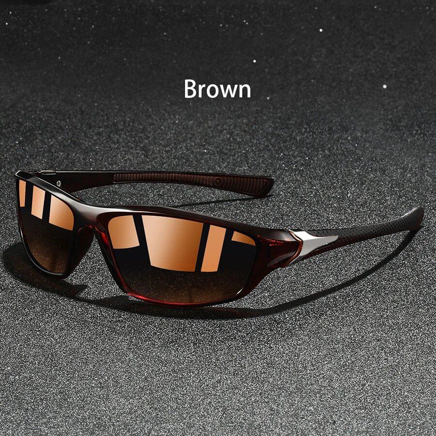 Set of 1, 2, or 3 Retro Sports Sunglasses for Men and Women, Ideal for Fishing, Running, Cycling, Climbing, and Outdoor Sports, UV400 Protection, Anti-Glare Lens Color: Parallel Import