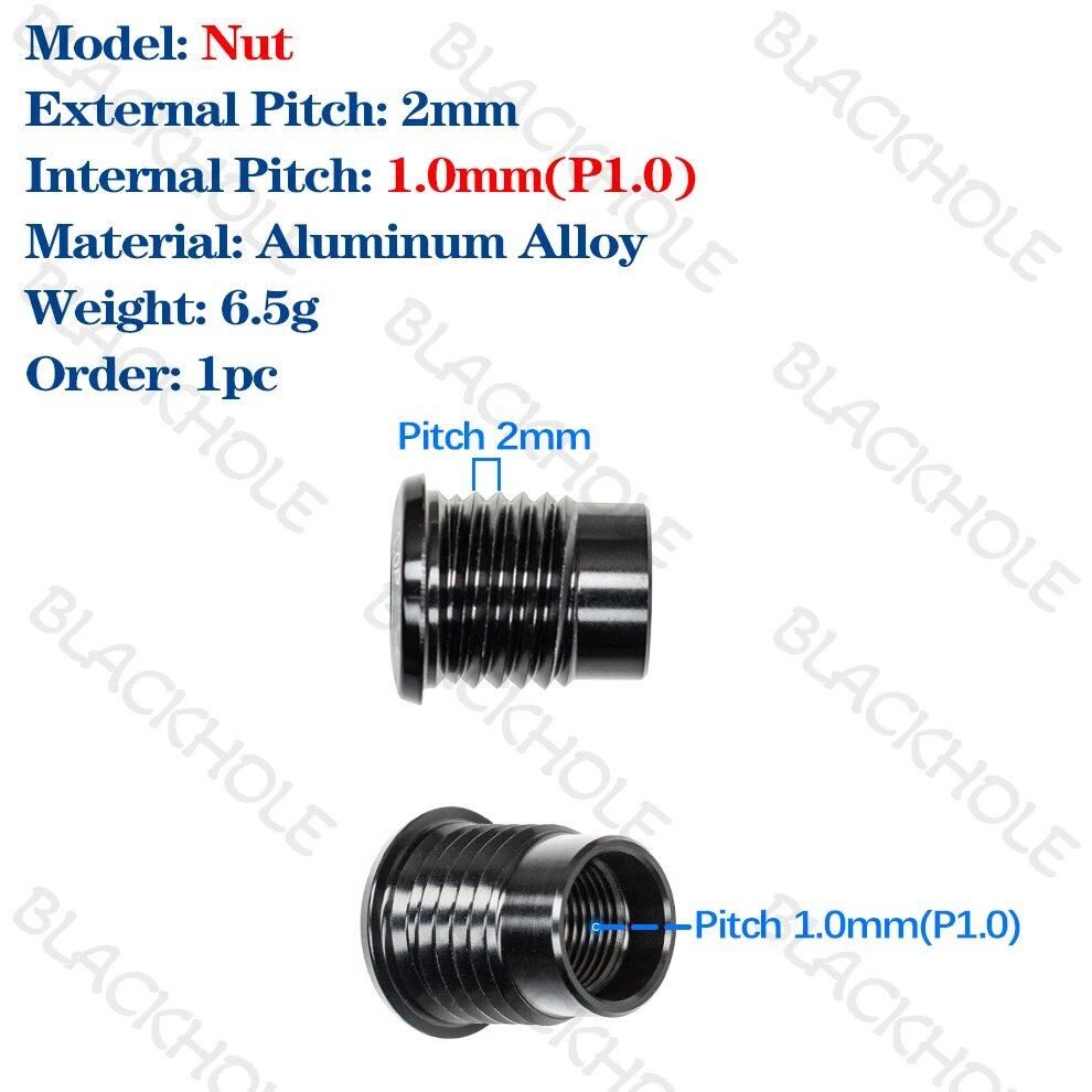 Rear Derailleur Hanger for 1.0/1.5/1.75 Pitch UDH Compatible Bicycle Frames, MTB and E-Bike, Thru-Axle Compatible, Parallel Import