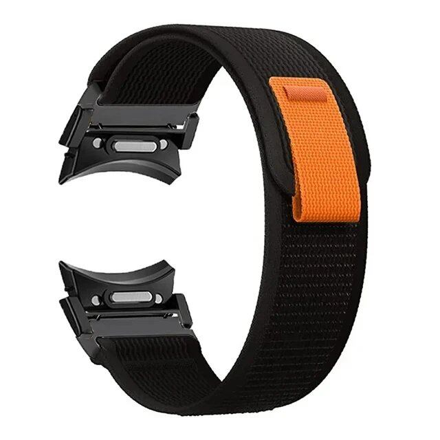 Nylon Band for Samsung Galaxy Watch 5 Pro 45mm, Quick Fit Strap with No Gap, Compatible with Samsung Watch 4/5/6 43/47/40/44mm, Wristband Size: Parallel Import