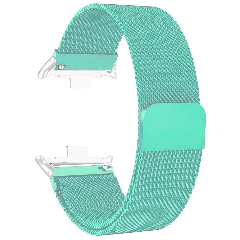 ミラネーゼループバンド for Redmi Watch 5/4 スマートウォッチ用ブレスレット Mi Band 8 Pro/9 Pro対応 交換用メタルストラップ アクセサリー バンドカラー: 並行輸入品