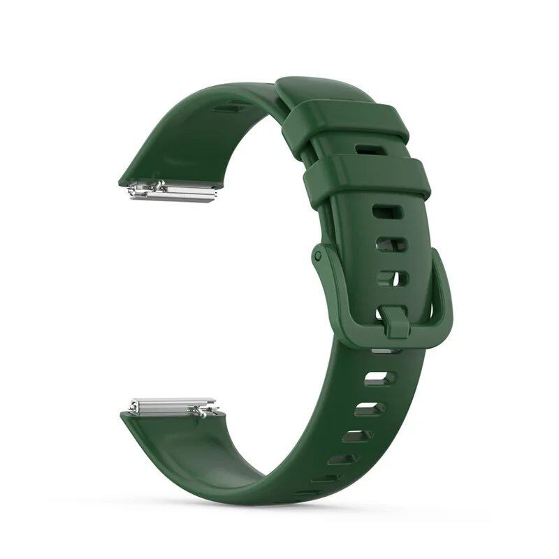 Replacement Strap for Huawei Band 7, Soft Silicone Wristband, Smartwatch Accessory, Size: Compatible with Huawei Band 7; Band Color: Parallel Import
