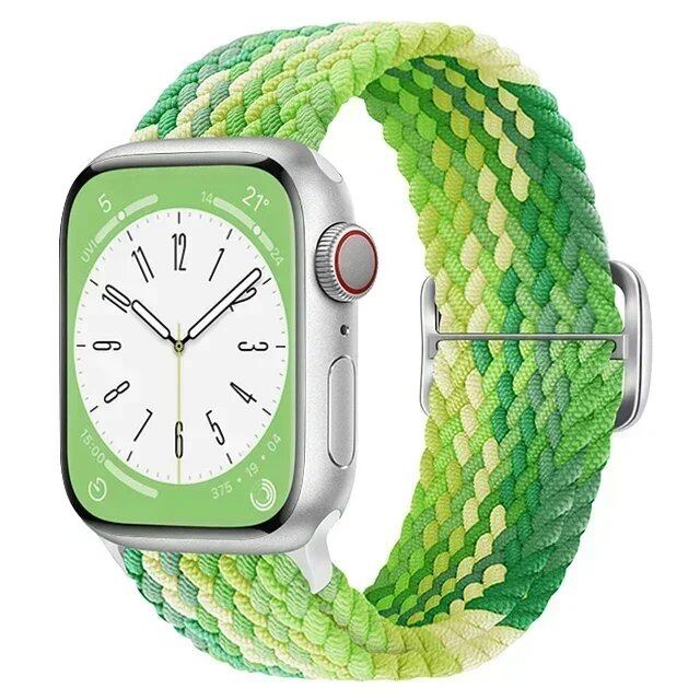 アップルウォッチUltra 2用ナイロンストラップ バンド 49mm 40mm 44mm 41mm 38mm 45mm対応 伸縮ブラidedループ ブレスレット iWatchシリーズ9/8/7/6/SE/5/4対応 バンドカラー:mm 並行輸入品