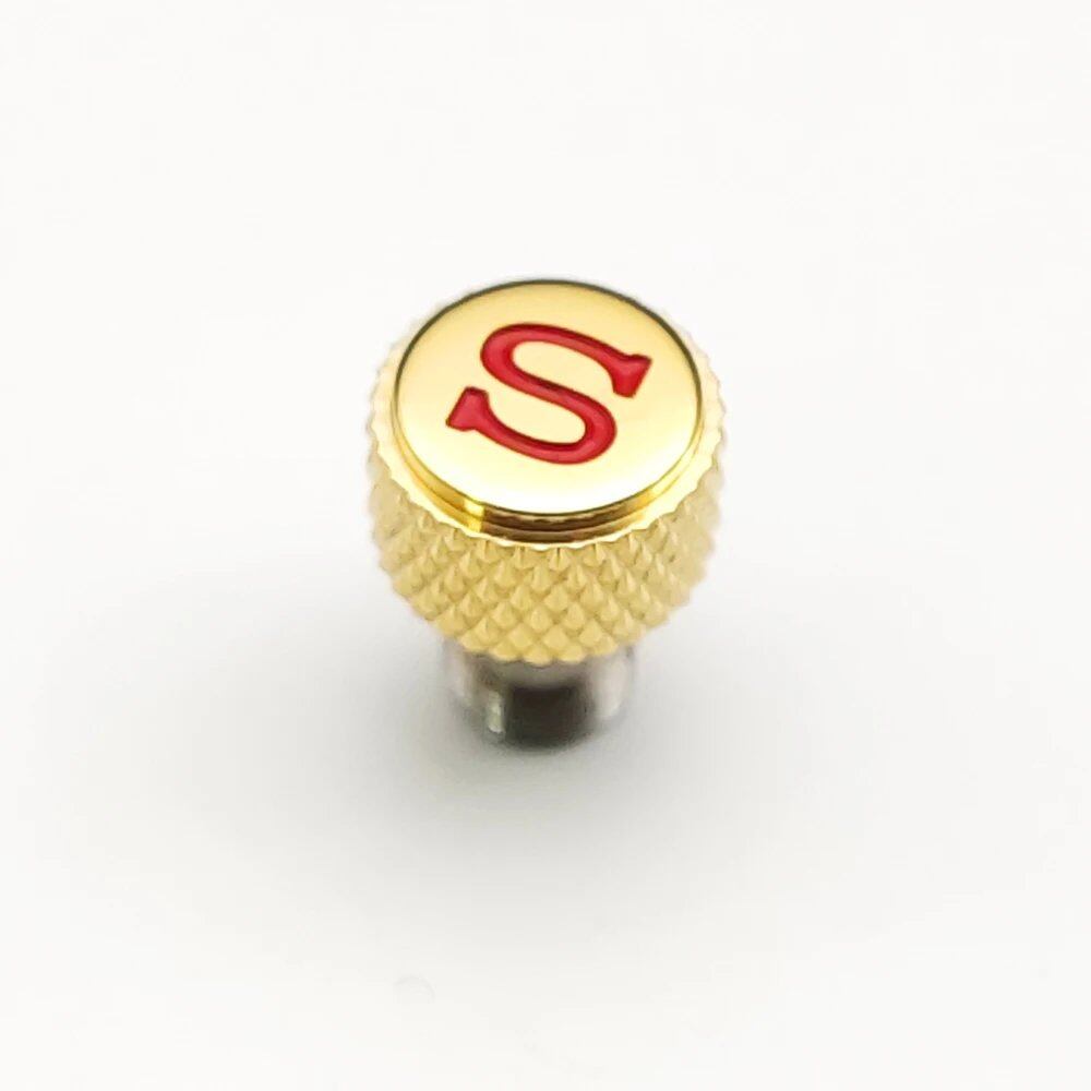 Stainless Steel Watch Crown Accessory Handle for 7S26/NH35/NH36/NH35a/NH36a/NE15/4R35/4R36/6R15 Movements (Compatible with SKX007/SKX009) Parallel Import