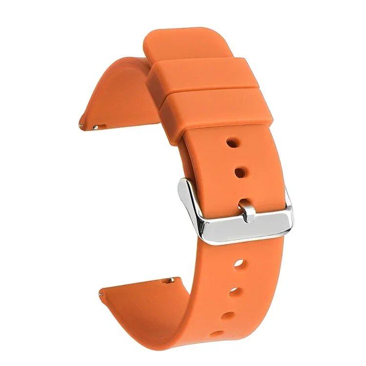 Compatible with Huawei GT2/GT3, 14/16/18/20/22/24mm, Quick Release Silicone Band, Universal Sports Watch Strap, Unisex Bracelet for Men and Women, Band Color: mm, Parallel Import