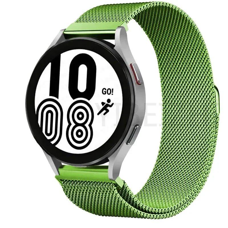 Milanese Loop Band for Samsung Galaxy Watch 6/5/4 Classic, Metal Strap, 20mm/22mm Bracelet, Compatible with Huawei GT/Amazfit GTS 4/GTR 2e/Bip 3-5, Parallel Import