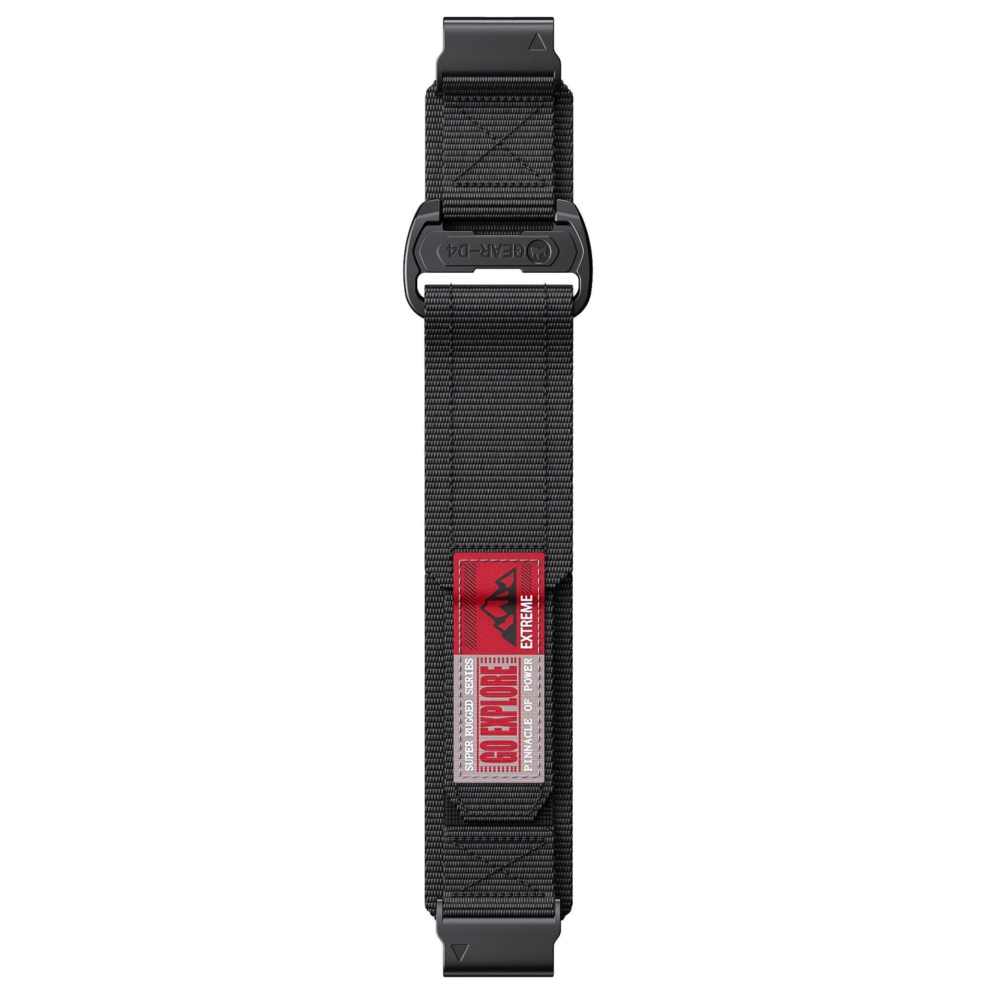 Compatible with Garmin F?nix 7/7Pro/6/6X/5/5XPlus, 22mm and 26mm QuickFit Nylon Sport Loop Strap, F?nix 8 E-Watch Band Compatible, Size 2, Parallel Import