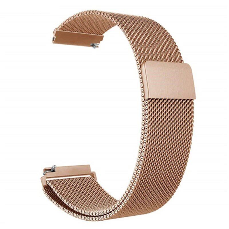 Milanese Loop Stainless Steel Metal Bracelet Replacement Strap for Huawei Watch GT 4 (41mm, 46mm) - Size H (Parallel Import)