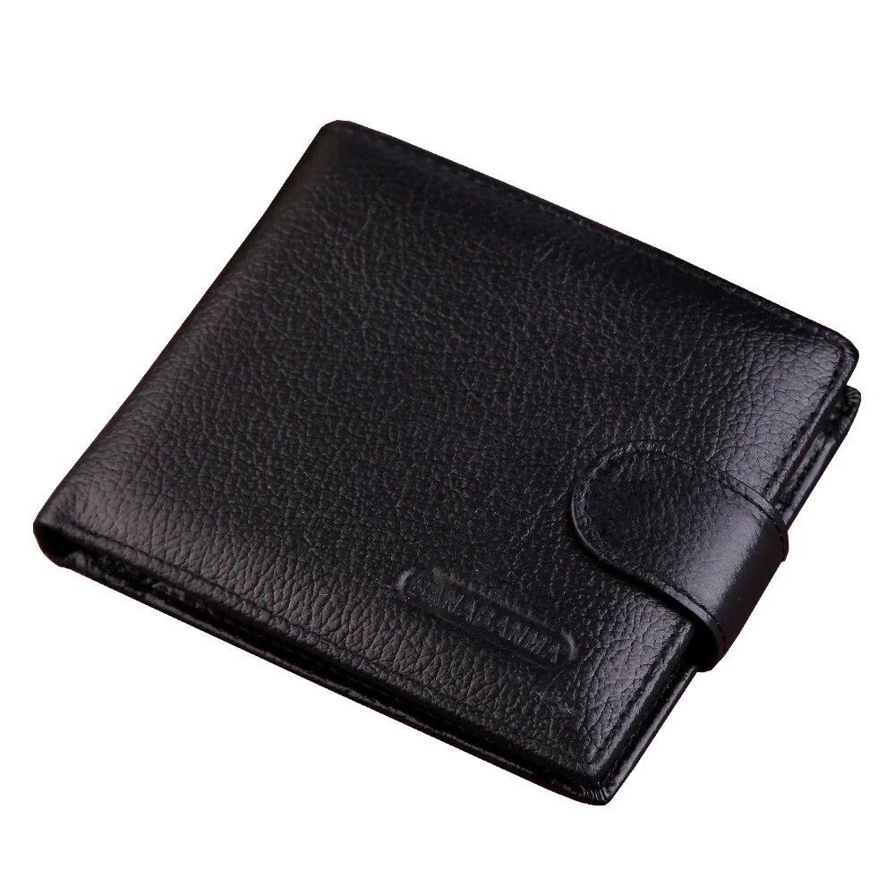 本革製 メンズ財布 ショートハスプ 高級 男性用 ウォレット 並行輸入品
