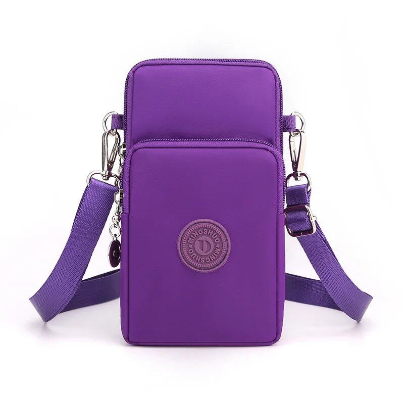 女性用 新作 軽量 大容量 スマホバッグ ナイロン 小さめ ショルダーバッグ 並行輸入品