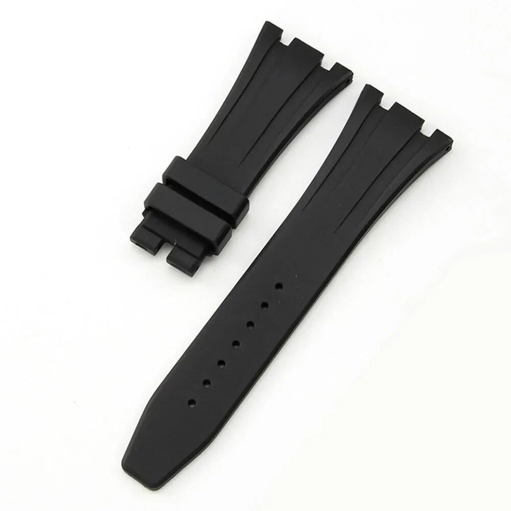 Waterproof Silicone Rubber Watch Band for GA2100/GA-2110, 26mm/27mm - AP Royal Oak Style Sport Wristband for Men and Women, Band Color: 26 or 27mm, Band Width: Parallel Import