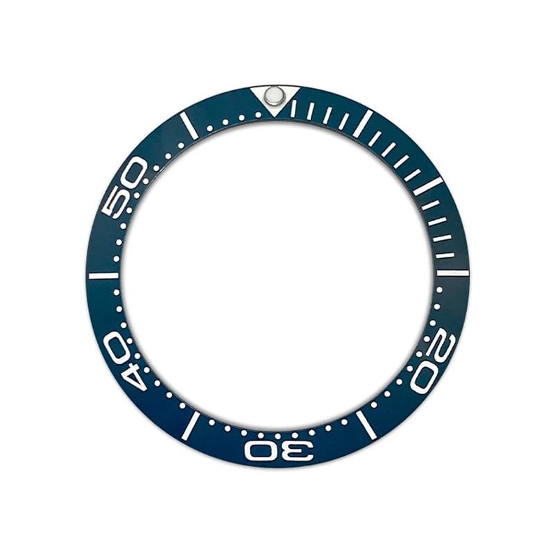 38mm Curved Ceramic Bezel Insert Ring for SKX007, SKX009, SRPD, GMT, SUB, and Seahorse Watch Cases, Men's Watch Modification Part, Parallel Import