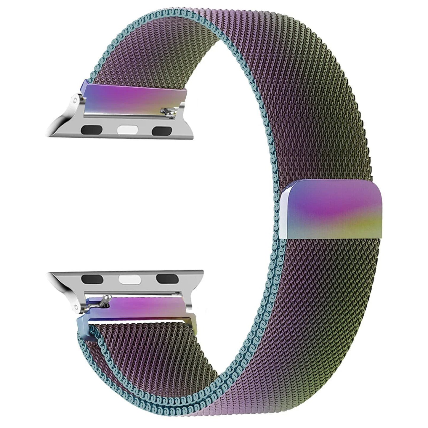 アップルウォッチ用ミラネーゼバンド 45mm 44mm 46mm 40mm 49mm 41mm 42mm 38mm 対応 iWatch シリーズ6/5/SE/7/8/9/10/Ultra 2 ストラップ バンドカラー:mm;発送元: 並行輸入品