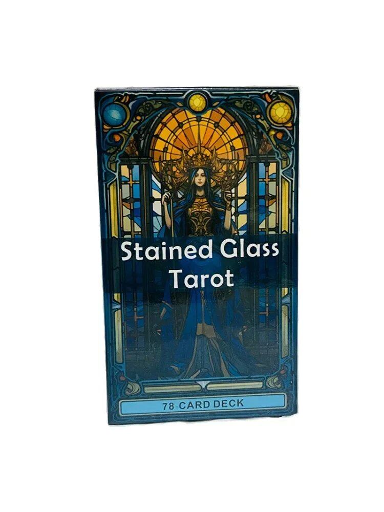 Stained Glass Tarot Cards, 78-Card Deck, English Version, Board Game, Color: TC545 (Parallel Import) Stained Glass Tarot Cards, 78-Card Deck, English Version, Board Game, Color: TC545 (Parallel Import)