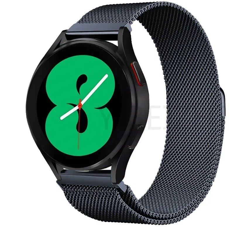 Milanese Loop Band for Samsung Galaxy Watch 6/5/4 Classic, Metal Strap, 20mm/22mm Bracelet, Compatible with Huawei GT/Amazfit GTS 4/GTR 2e/Bip 3-5, Parallel Import