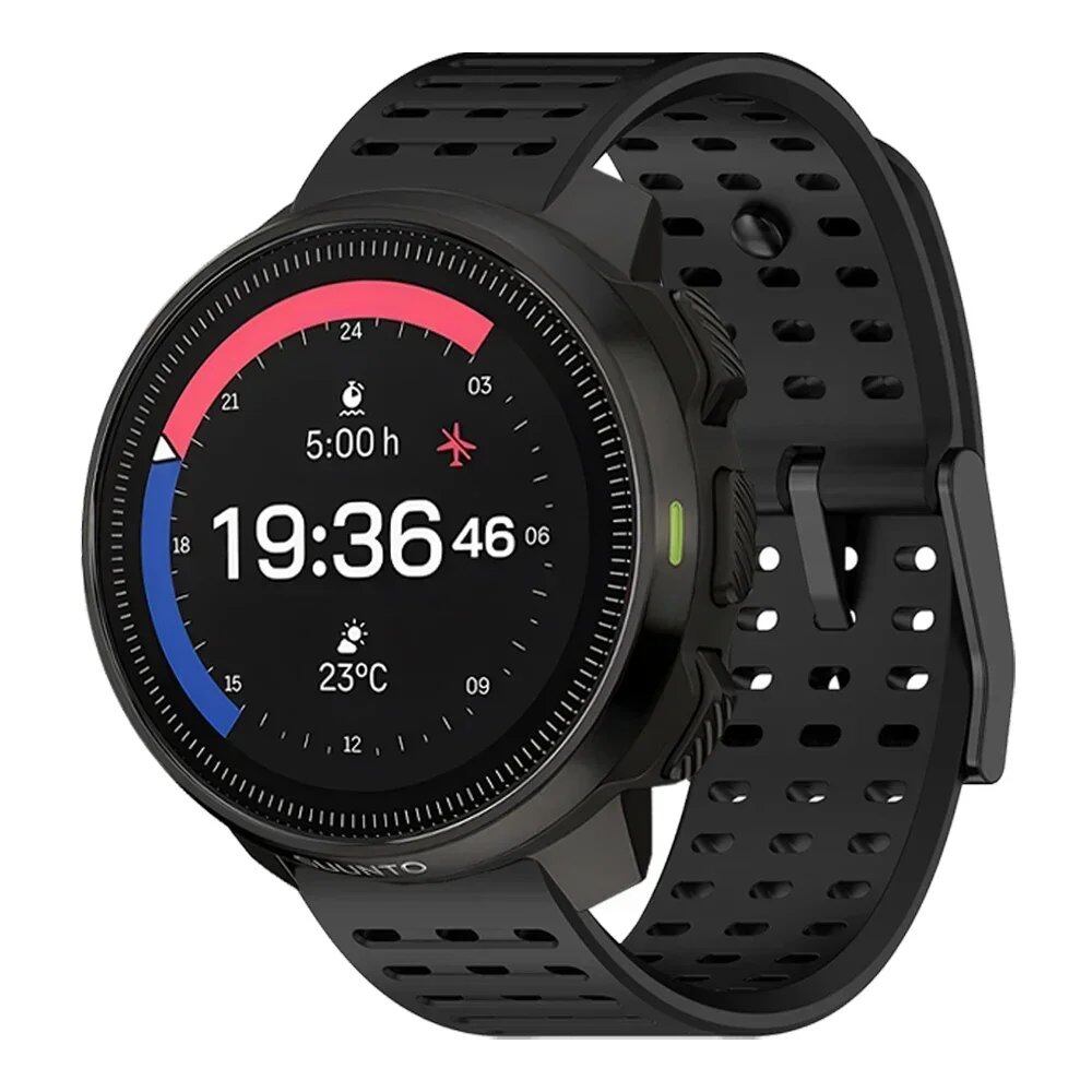 22mm Silicone Watch Strap for Suunto RACE S / Ocean / Vertical - Replacement Watch Strap for Suunto 5 / 9 Peak Pro. Band Color: 22mm; Band Width: Parallel Import