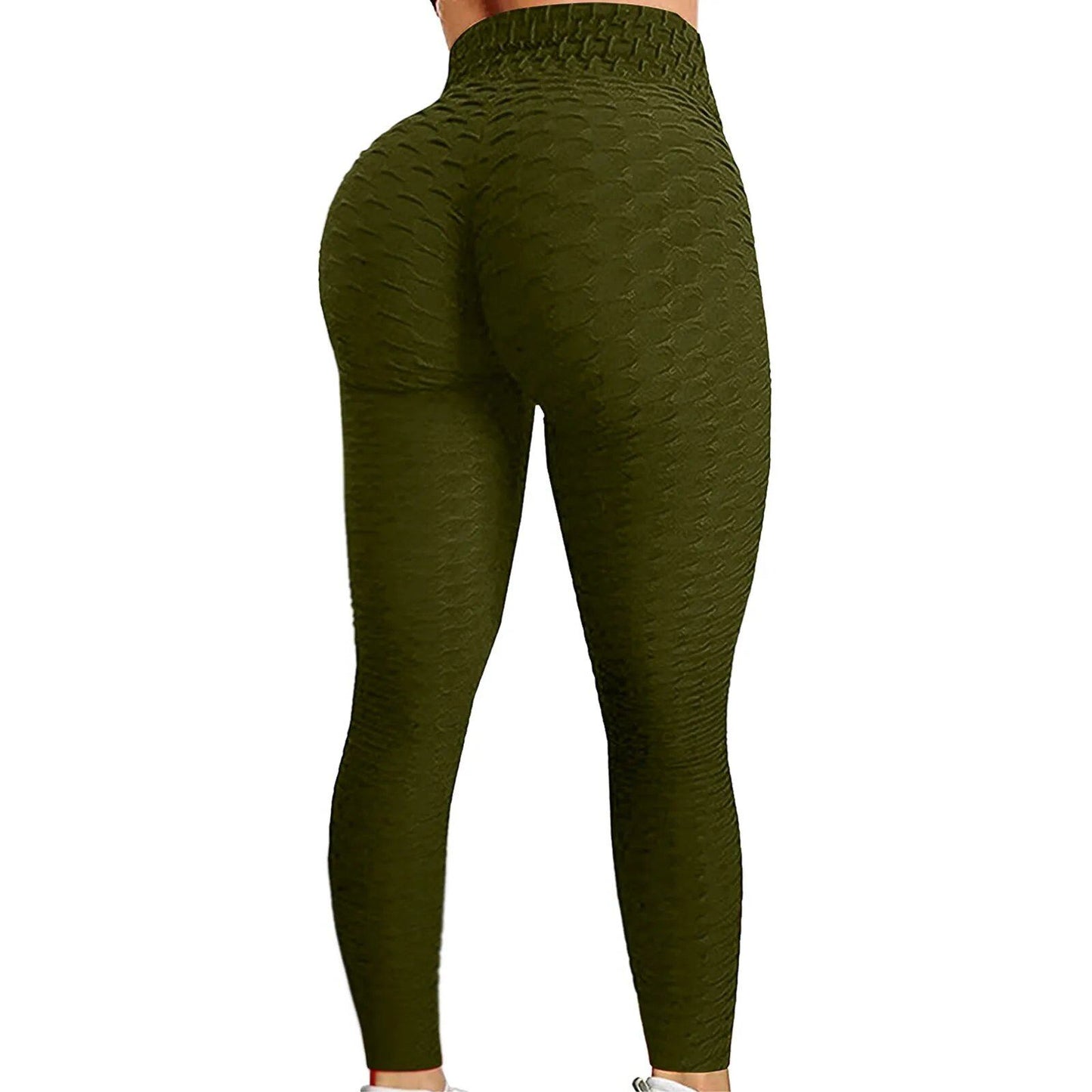 Women's Bubble Butt Lifting Yoga Pants, Fitness, Running, High Waist, Gym, Sports, Flare Pants, Dance Trousers, Size: Parallel Import