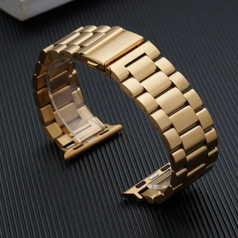 Stainless Steel Strap for Apple Watch 45mm, 44mm, Ultra 2, 49mm, 42mm, 40mm, 41mm, and 46mm, Metal Band, Series 10, 9, 8, 7, 6, 5, 4, 3, SE, Band Color: mm, Parallel Import