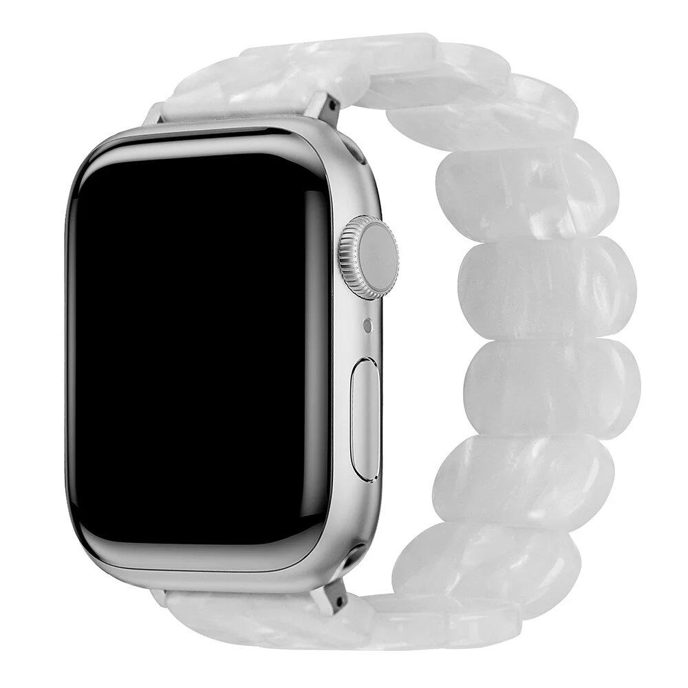 Resin strap for Apple Watch, compatible with 38mm, 40mm, 41mm, 42mm, 44mm, 45mm, and 49mm iWatch series (9/8/7/SE/6/5), band color: mm, parallel import